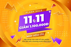 GIẢM NGAY 1,1 TRIỆU ĐỒNG KHI MUA MÁY KÉO ITG TRONG THÁNG 11